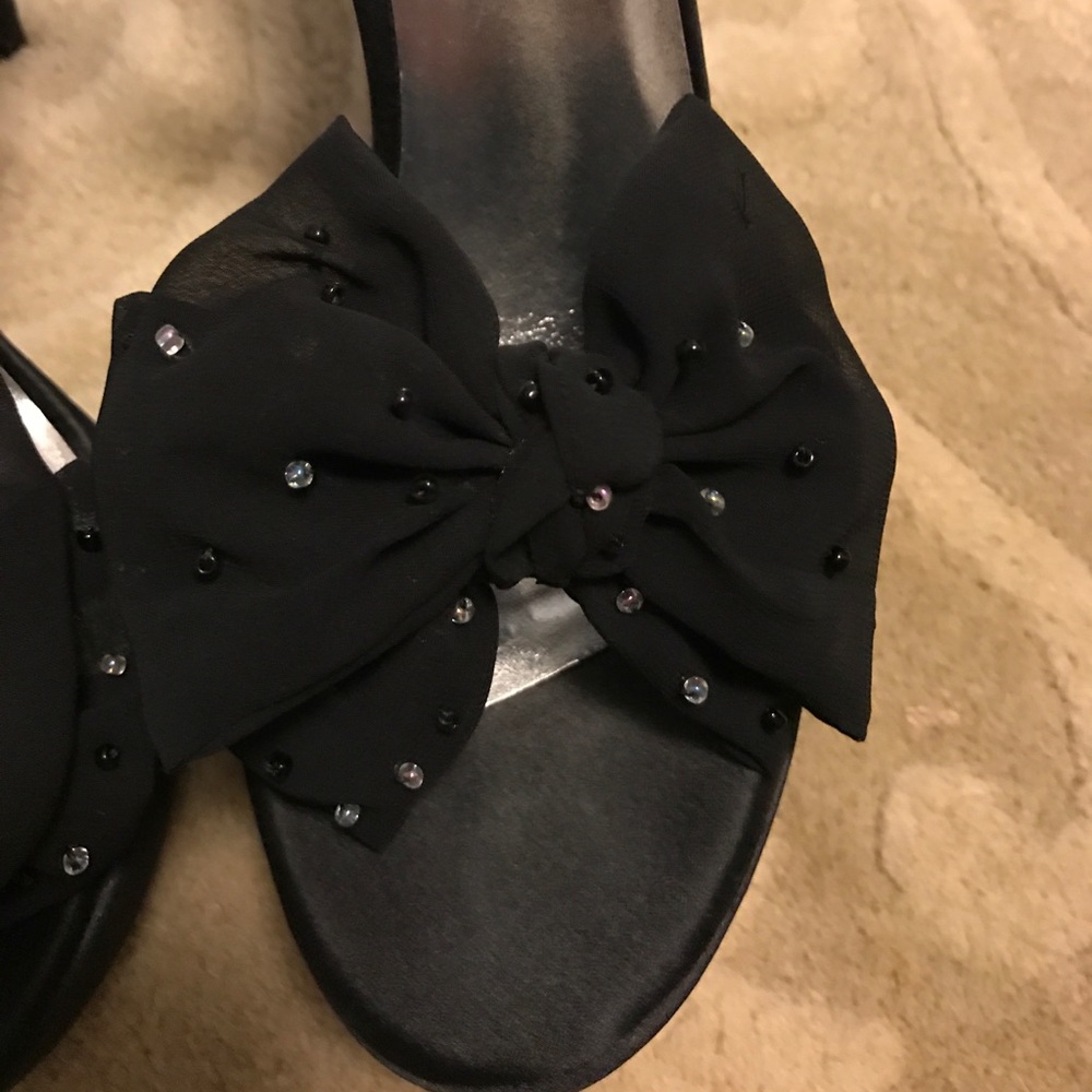 Stuart Weitzman Platform Sandals With Bow - image 6